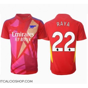 Arsenal David Raya #22 Portiere Seconda Maglia 2024-25 Manica Corta